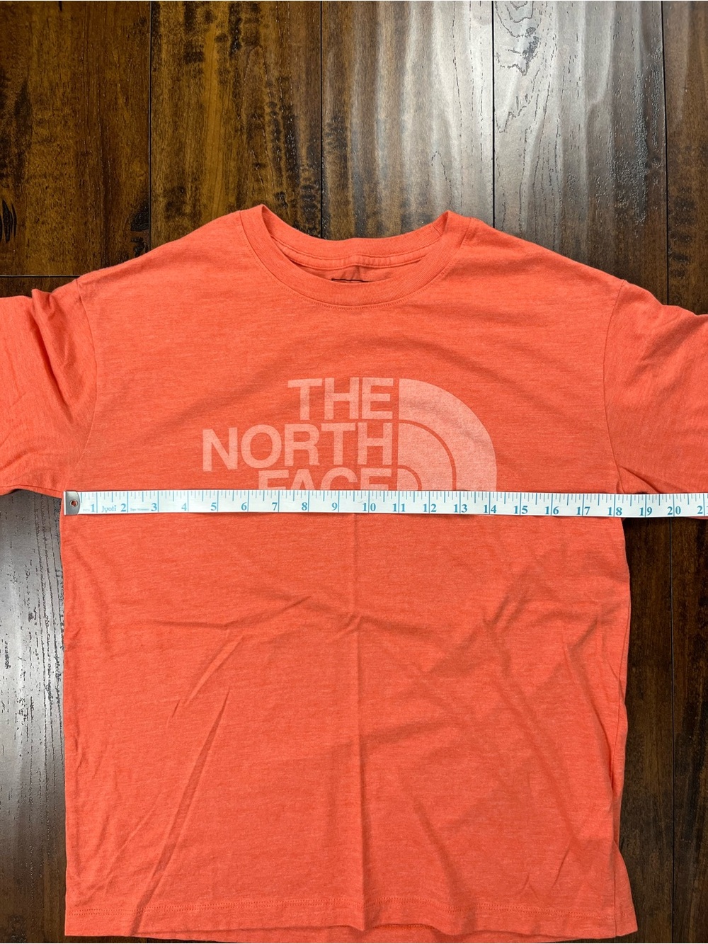 The North Face Orange Half Dome Graphic Logo Circular Design Tee Women’s Small. - Picture 4 of 8